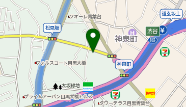studio Flocke(スタジオ フロック) 渋谷 神泉の地図画像