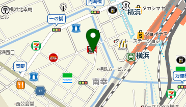 チルイン横浜西口1号店の地図画像