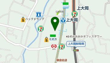 ソユーゲームフィールド上大岡店の地図画像