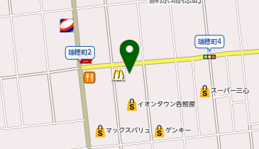 アピナ 各務原店の地図画像