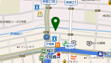 夜喫茶といろの地図画像