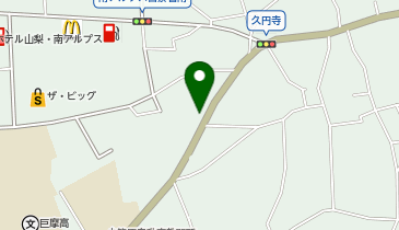 Bijoux Coffee(ビジュ コーヒー) 南アルプス店の地図画像