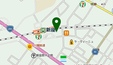 純な 新座駅前店の地図画像
