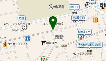 正統足つぼの地図画像