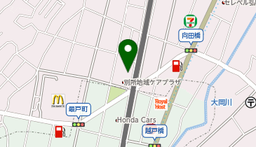 横浜市別所地域ケアプラザの地図画像