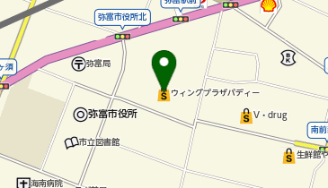 ウイングプラザパディーの地図画像