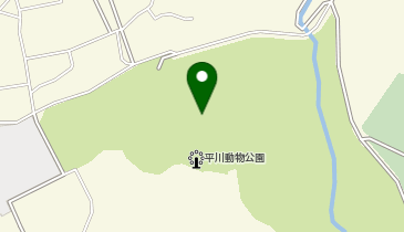 平川動物公園 食堂の地図画像
