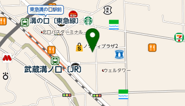 メディカルスキャニング 第二溝の口の地図画像