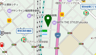 麻生建築&デザイン専門学校の地図画像