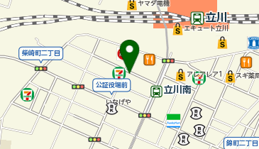 メディカルスキャニング 立川の地図画像