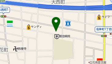 サーバ 尼崎三反田店の地図画像