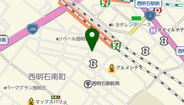 ボン薬局の地図画像