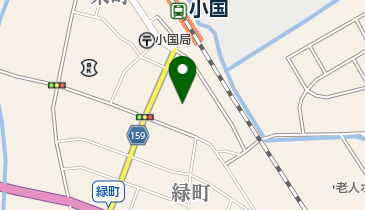 JR東日本 小国駅みどりの窓口の地図画像