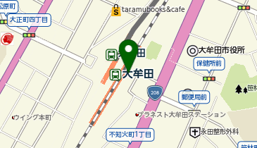 一本堂 JR大牟田駅店の地図画像