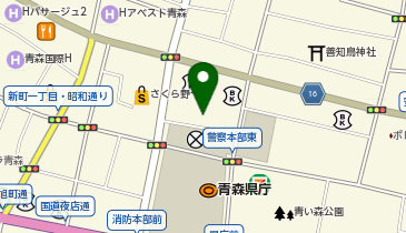 いいオフィス青森 by seven C's(バイ セブン シーズ)の地図画像