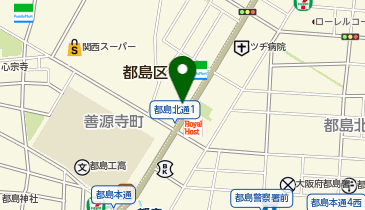 から揚げの天才 都島店の地図画像