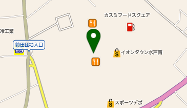 フトン巻きのジロー イオンタウン水戸南店の地図画像