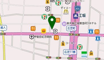 学校法人角川ドワンゴ学園 N高等学校 江坂キャンパスの地図画像
