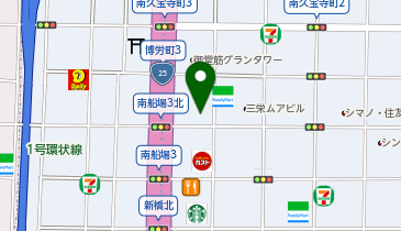 ネイルマデュの地図画像