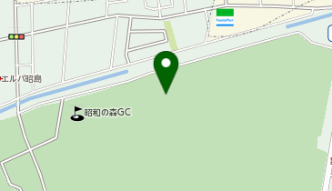 昭和の森ゴルフアカデミーの地図画像