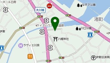 松川藤の広場の地図画像