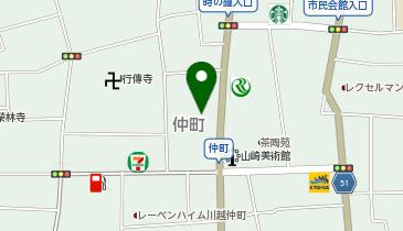 トルコバザールの地図画像