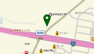 長野 魂心家の地図画像