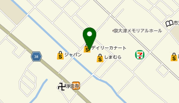 ココカラファイン 泉大津池浦店の地図画像