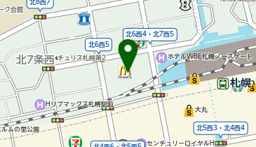 鶏と鴨鍋 はし田屋 札幌駅前店の地図画像