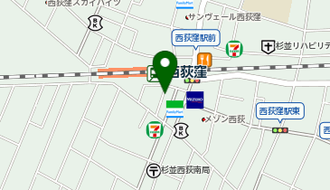 台北餃子 張記 西荻窪店の地図画像