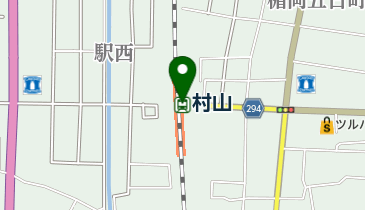 JR東日本 村山駅みどりの窓口の地図画像