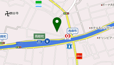 タンバム西麻布の地図画像