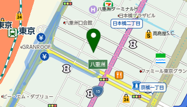 個室居酒屋 鳥蔵 八重洲店の地図画像