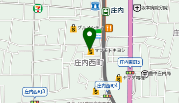大同門のからあげ 庄内店の地図画像