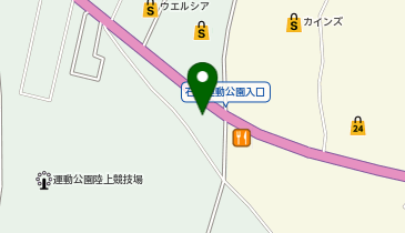 メガネスーパー 石岡玉里店の地図画像