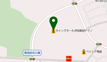 メガネスーパー カインズホーム都田テクノ店の地図画像