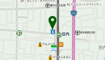 メガネスーパー 豊中庄内店の地図画像