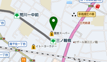 ヘアカラー専門店ColorfuL(カラフル) 三ノ輪店の地図画像