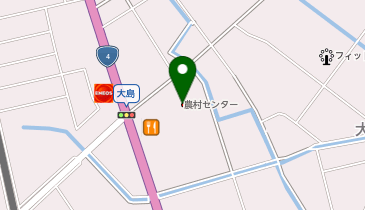 高野農村センターの地図画像