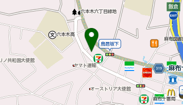 AZABU YAMAMOTO(麻布山本)の地図画像