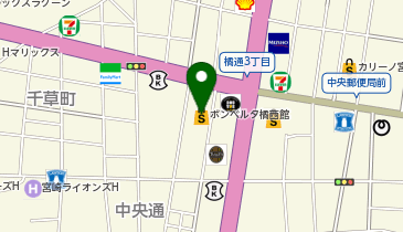 猫カフェMOCHA(モカ) 宮崎橘通店の地図画像