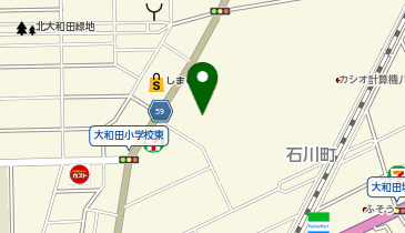 オリンパスミュージアムの地図画像