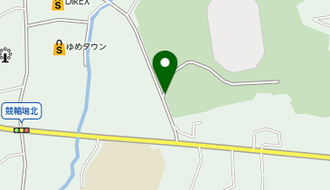 白岩競技場の地図画像