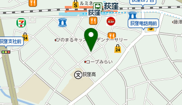 荻窪レザーサロンの地図画像