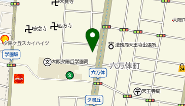 ハウマイツ・スクール 夕陽丘校の地図画像