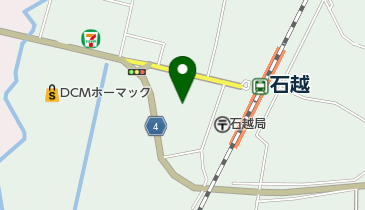 JR東日本 石越駅みどりの窓口の地図画像