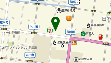 理容プラージュ 沼津店の地図画像