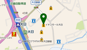 保険クリニック イオンモール大日店の地図画像