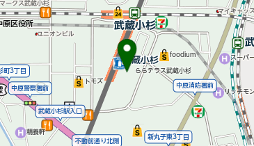 クリスピー・クリーム・ドーナツ ららテラス武蔵小杉店の地図画像