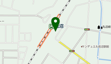 JR東日本 岩沼駅みどりの窓口の地図画像